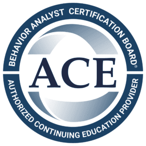 BACB Authorized Continuing Education (ACE) Provider seal
